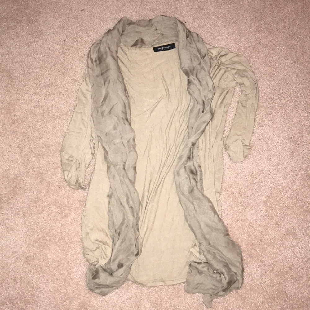 Sportstaff Silk Beige Cardigan